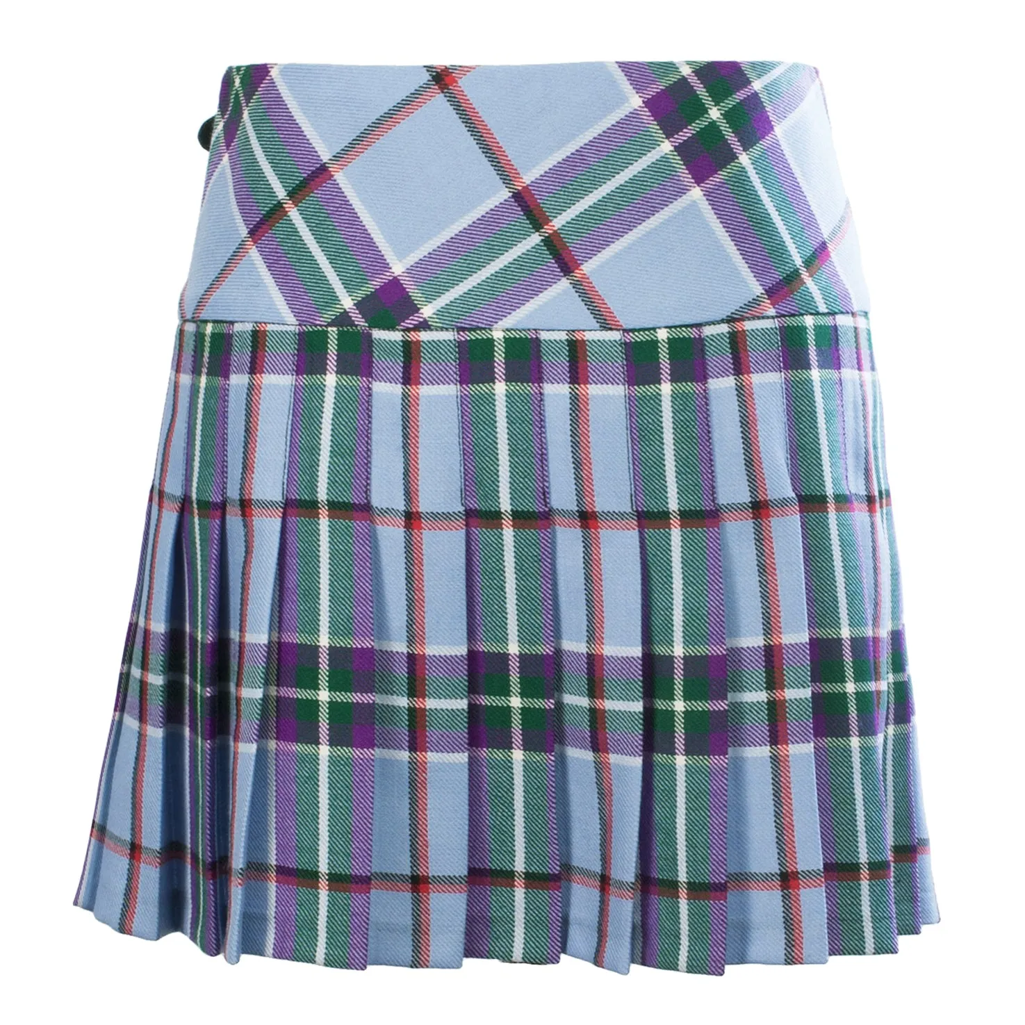 Ladies Tartan Billie Kilted Skirt