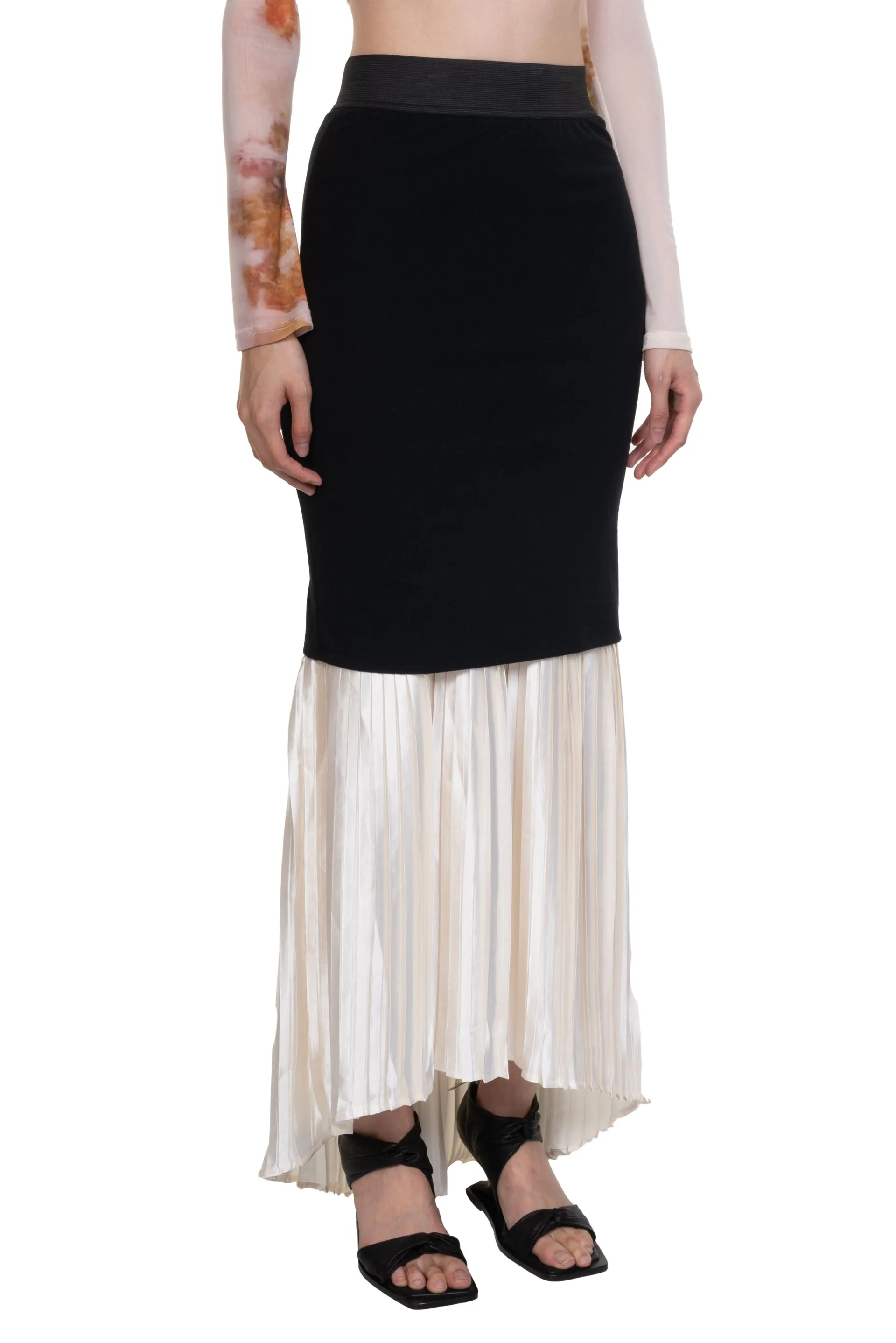 Layered Maxi Skirt
