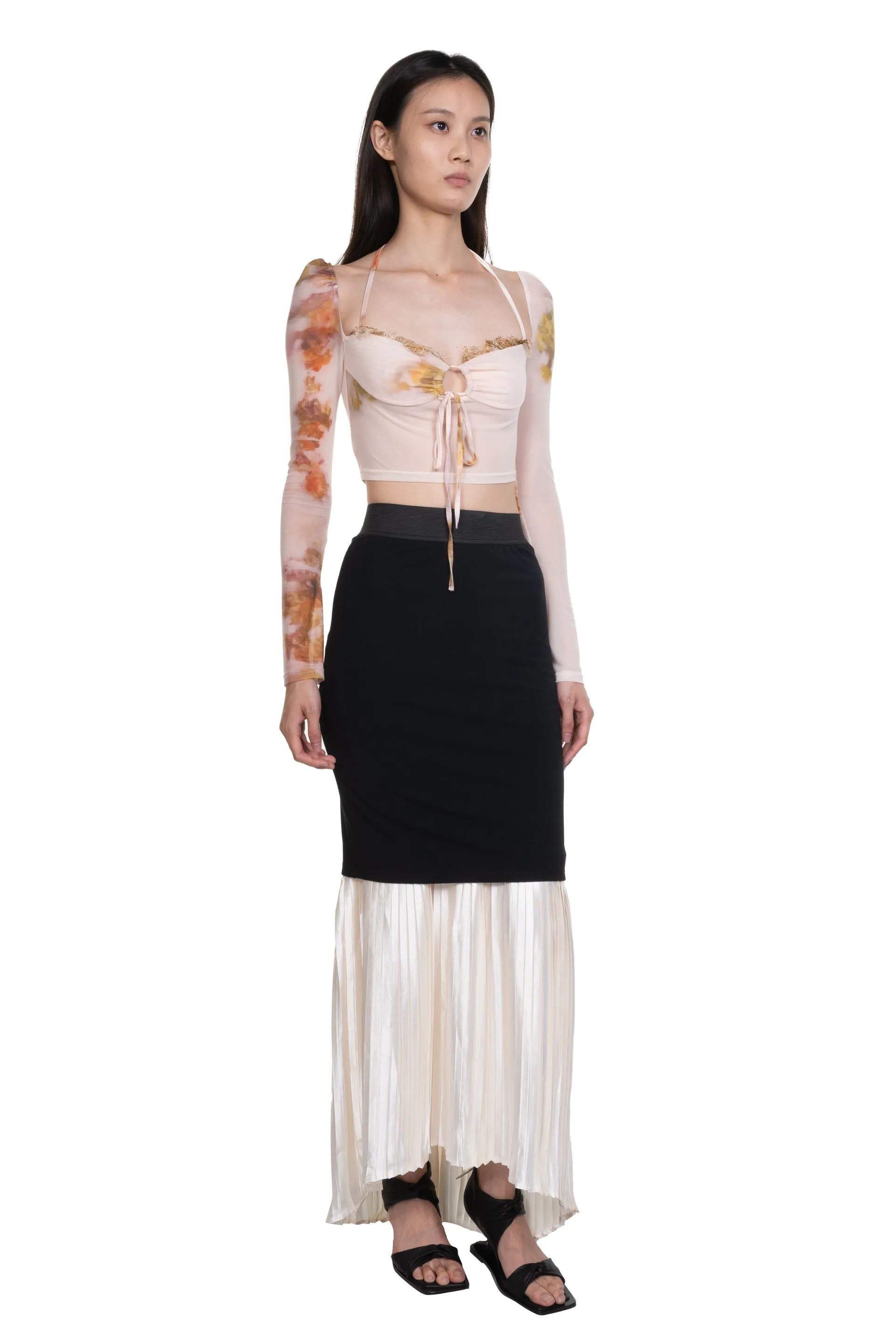 Layered Maxi Skirt