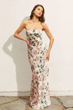 Lea Strapless Maxi Dress