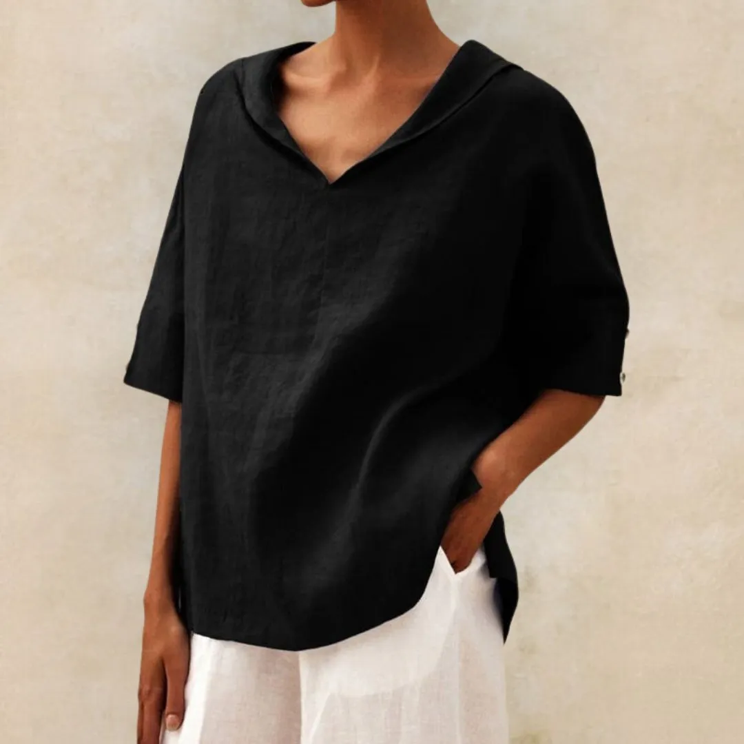 Lena™ - Women's Casual Linen Top