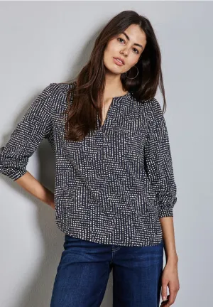 Lennie Top | Deep Tint Blue