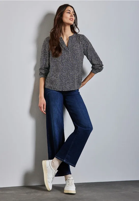 Lennie Top | Deep Tint Blue