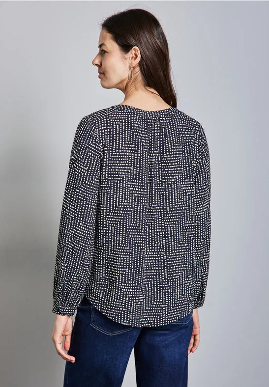 Lennie Top | Deep Tint Blue