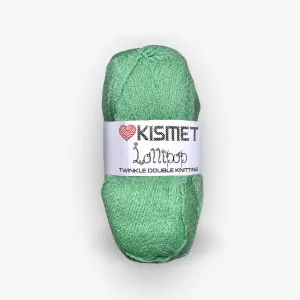 Lollipop Twinkle Dbl Knit Mint #07