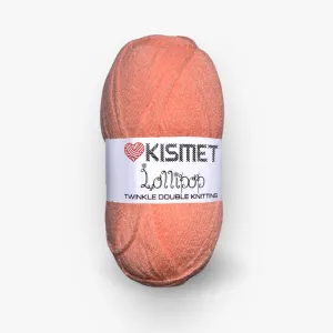 Lollipop Twinkle Dbl Knit Peach #32