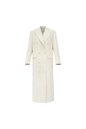 London Duster Coat in English Cream