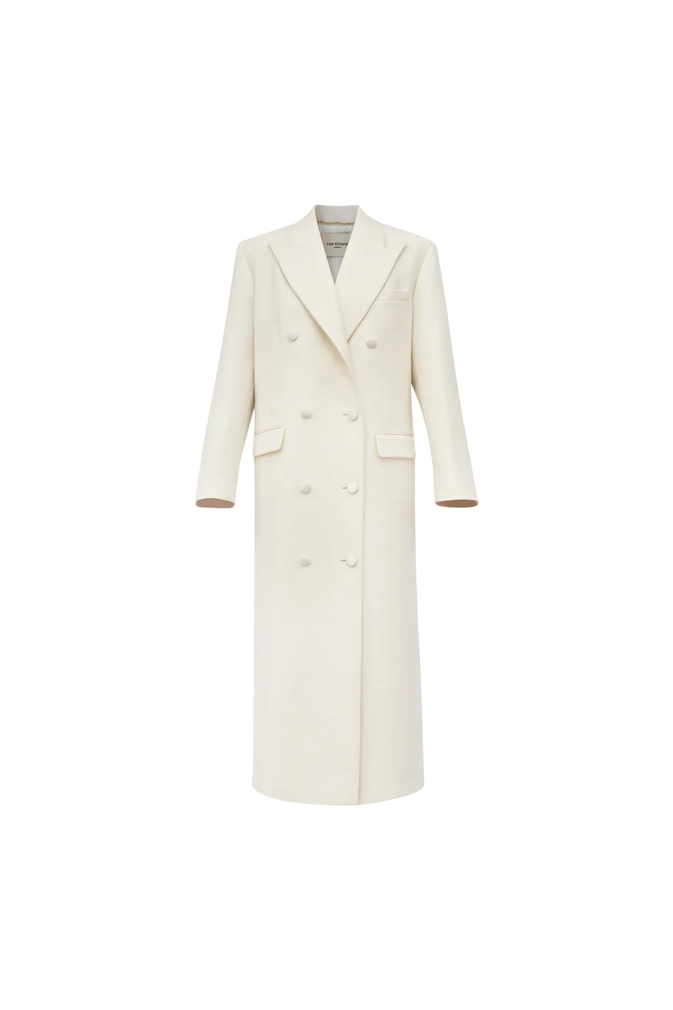 London Duster Coat in English Cream