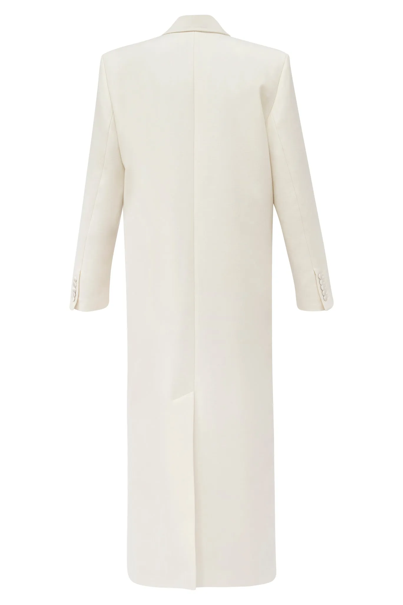 London Duster Coat in English Cream