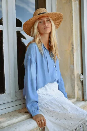 LOOSE TENCEL BLOUSE