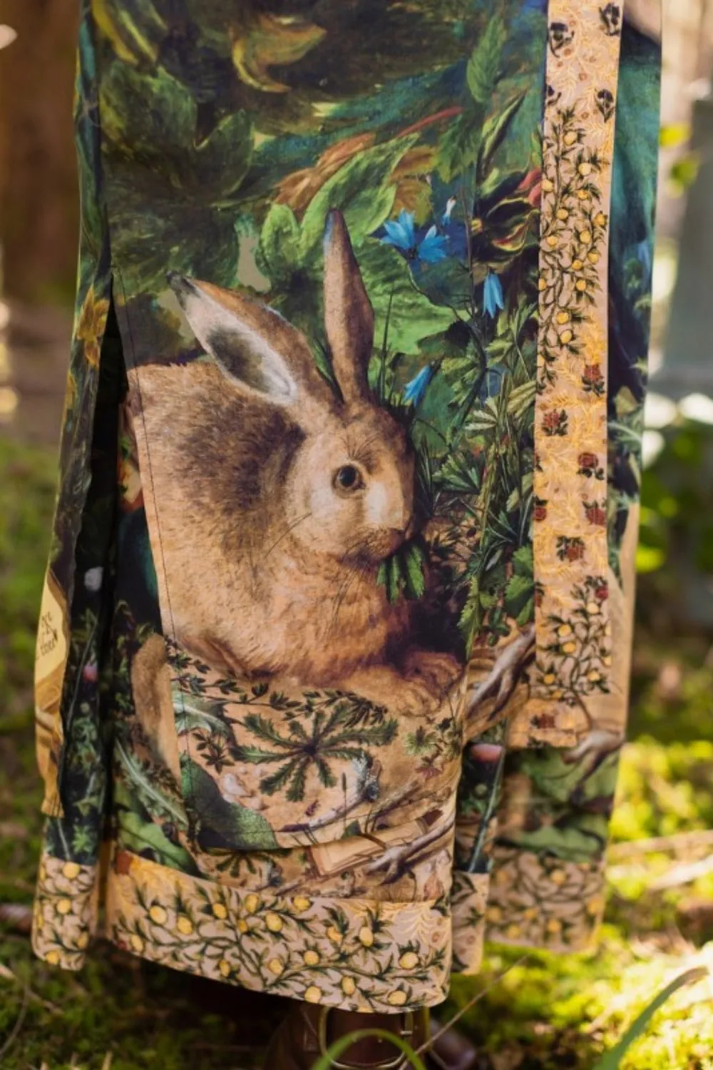 MARKET OF STARS BELLA NOTTE BAMBOO DUSTER KIMONO WITH BUNNY   MOON