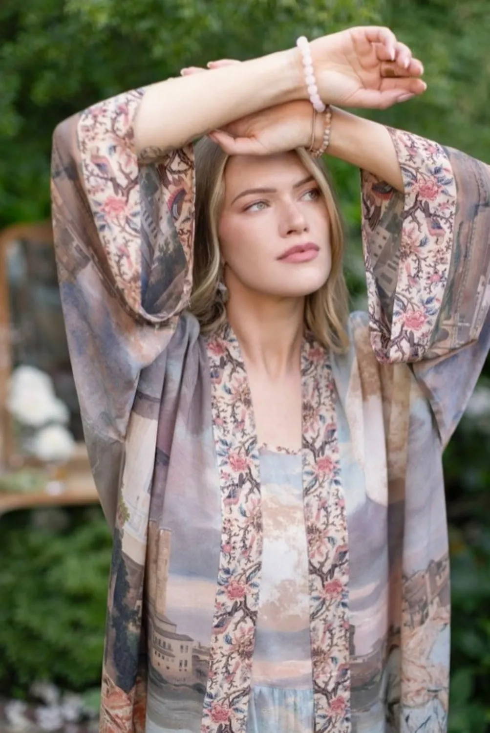 MARKET OF STARS IMAGINARIUM OPERA DUSTER BAMBOO KIMONO