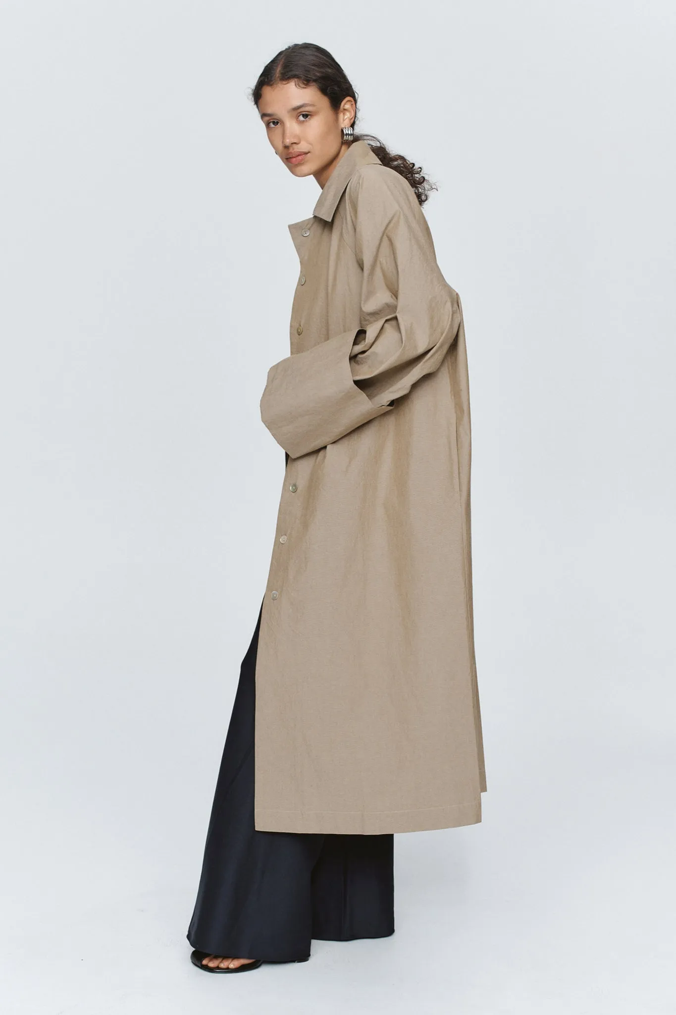 Marle Duster Coat // Rye