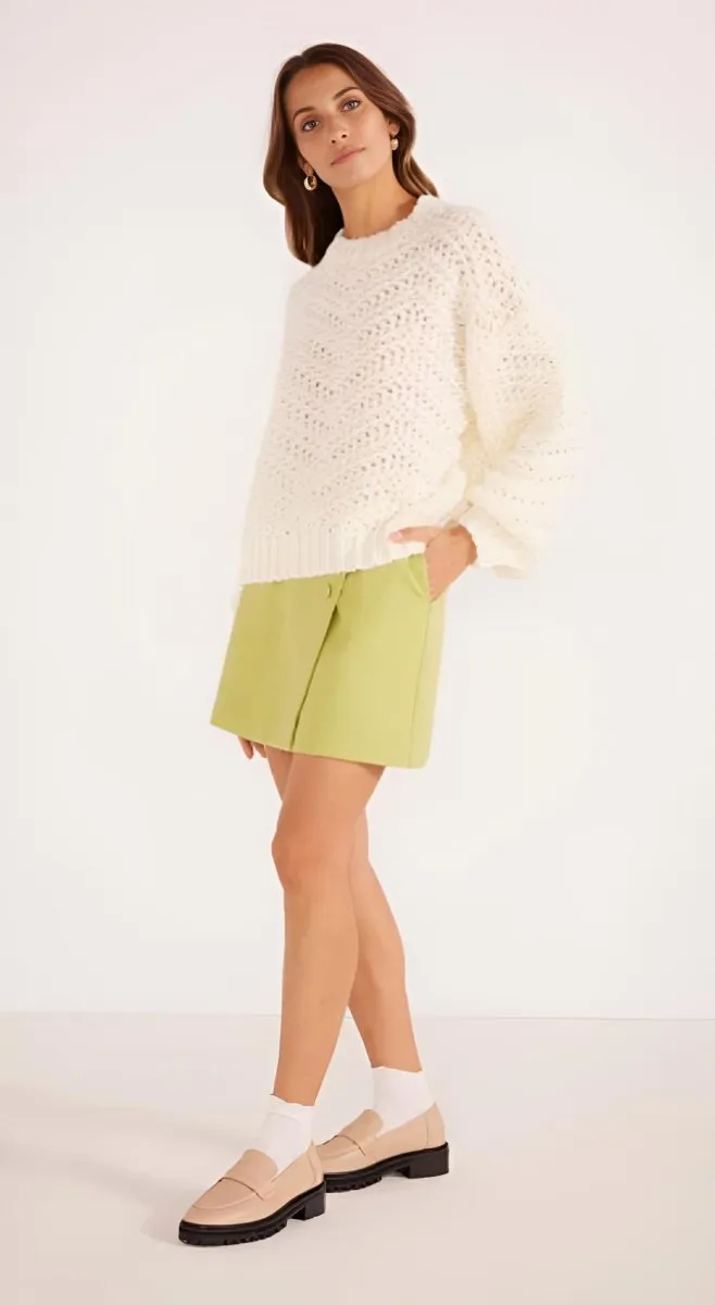 MINKPINK - Luna Zig-Zag Knit Jumper