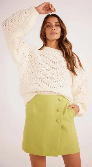 MINKPINK - Luna Zig-Zag Knit Jumper