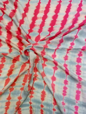 Modal Soft Muslin Tie dye Fabrics