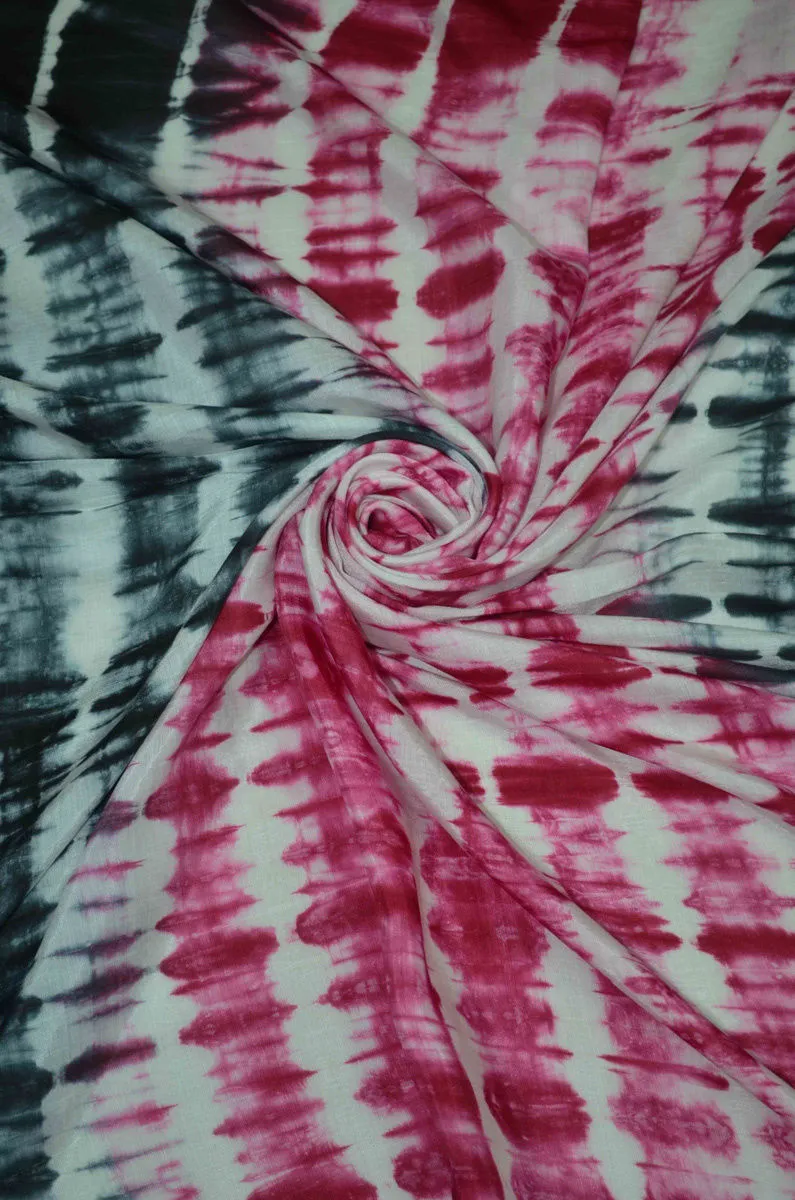 Modal Soft Muslin Tie dye Fabrics