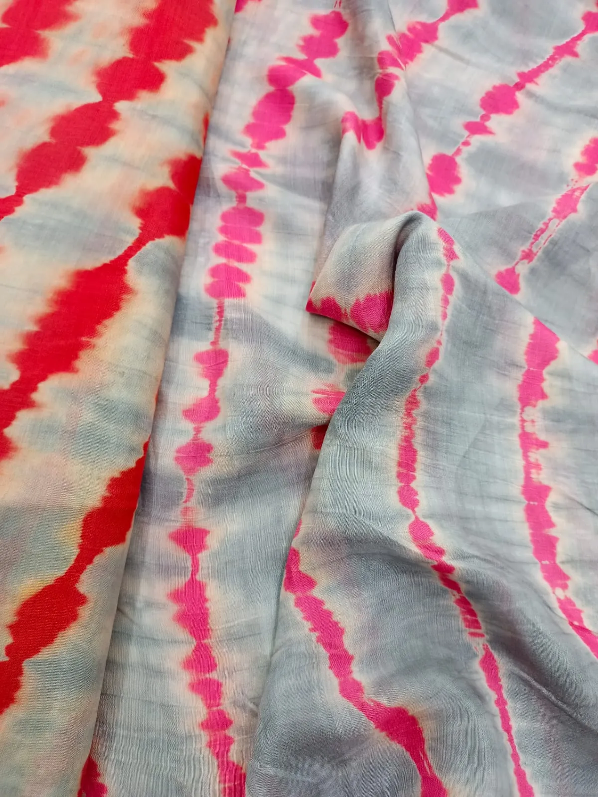 Modal Soft Muslin Tie dye Fabrics