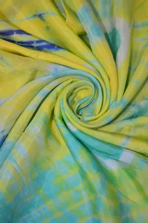 Modal Soft Muslin Tie dye Fabrics
