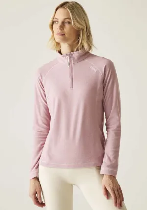 Montes Half Zip Fleece - Purple