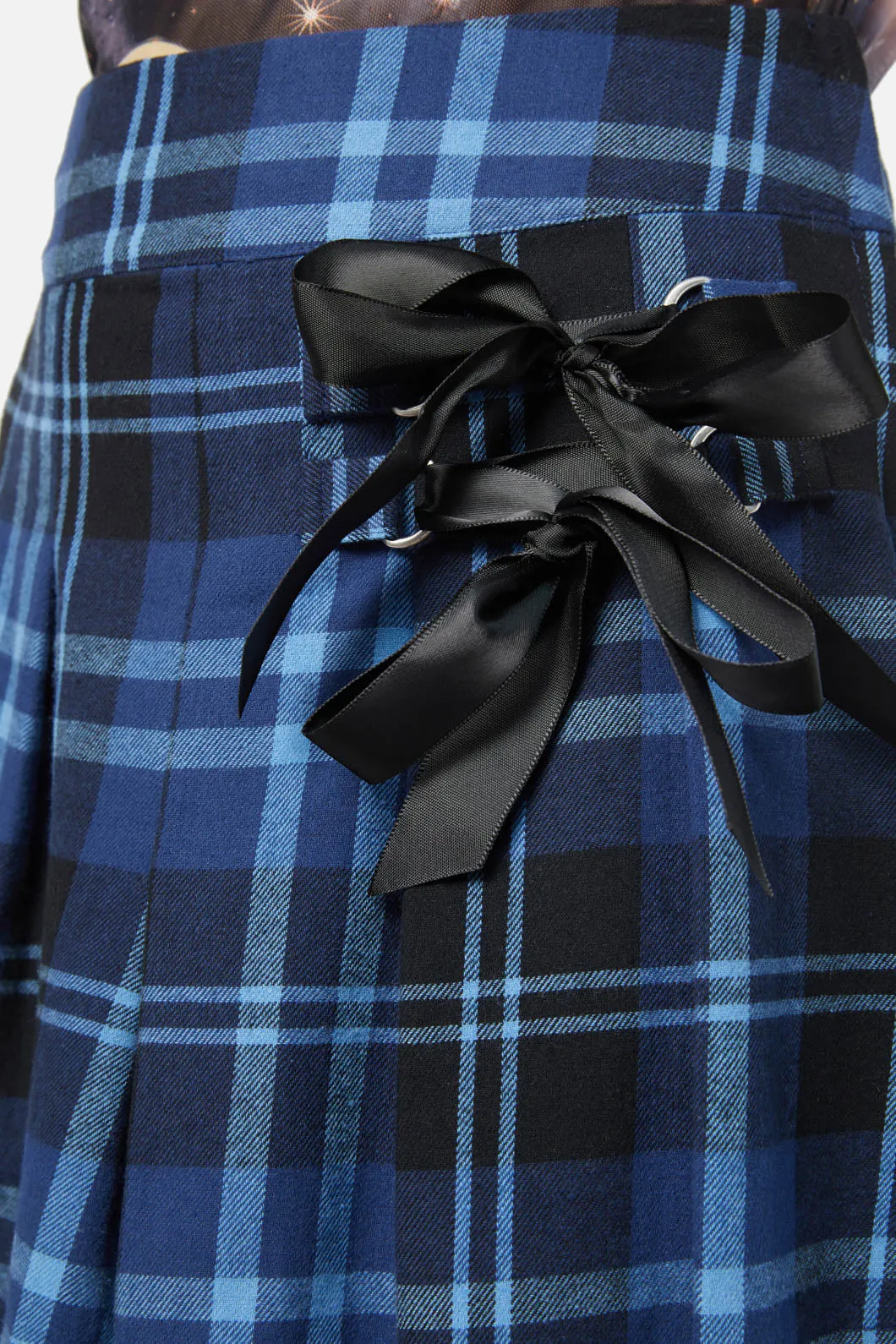 Moonlit Tartan Skort