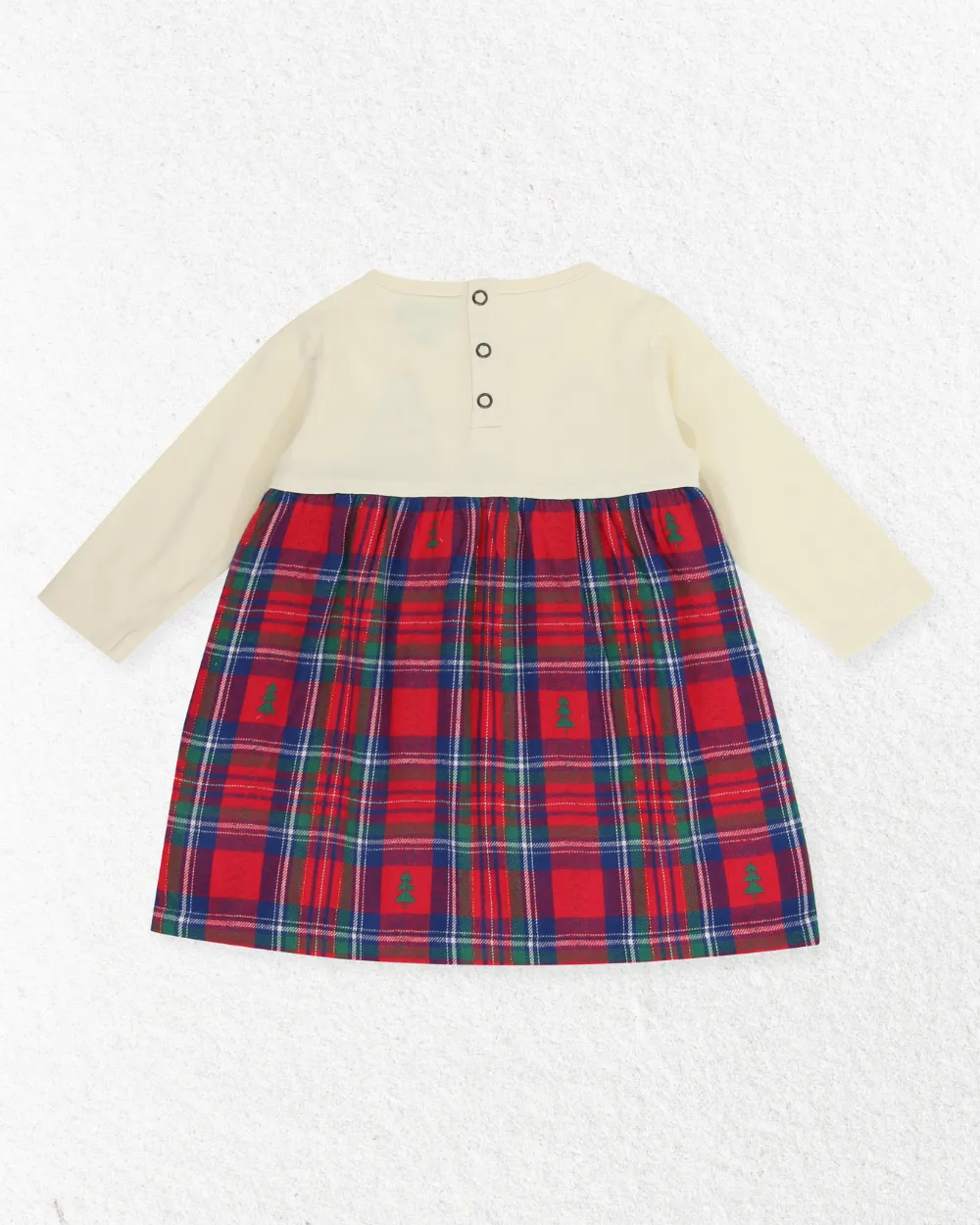 Multicoloured Festive Treats Applique Dress