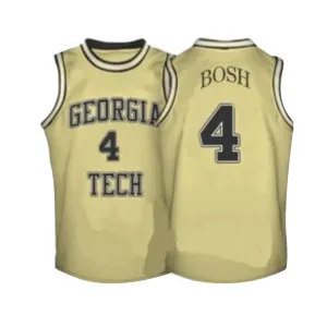 NCAAB Chris Bosh Georgia Tech Yellow Jackets 4 Jersey