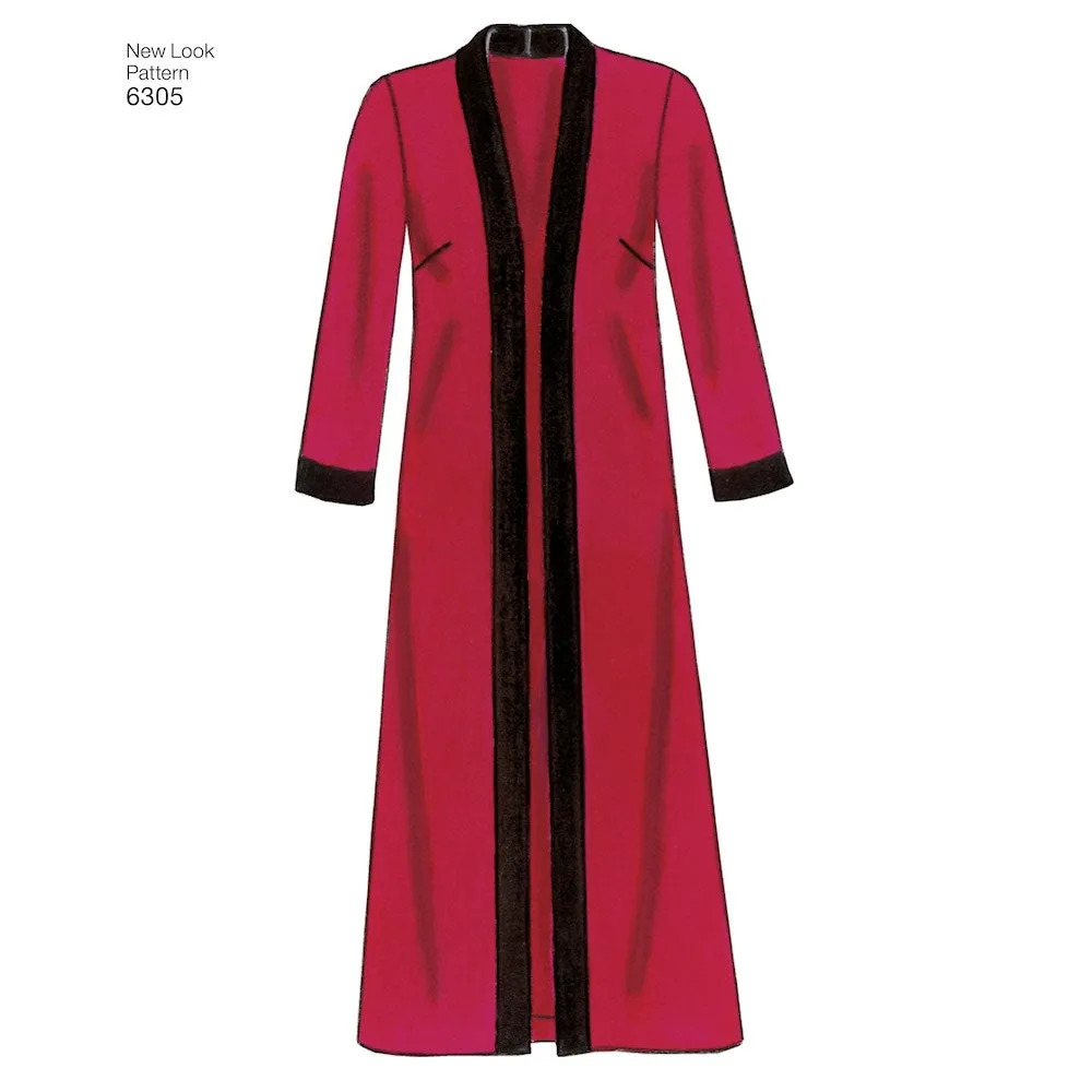 Newlook Pattern 6305 Misses Dresses