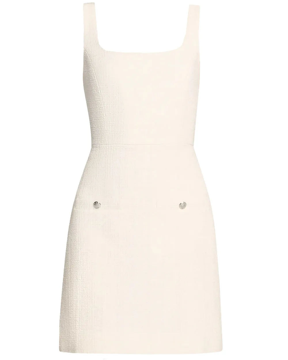 Off White Tweed Sabra Dress