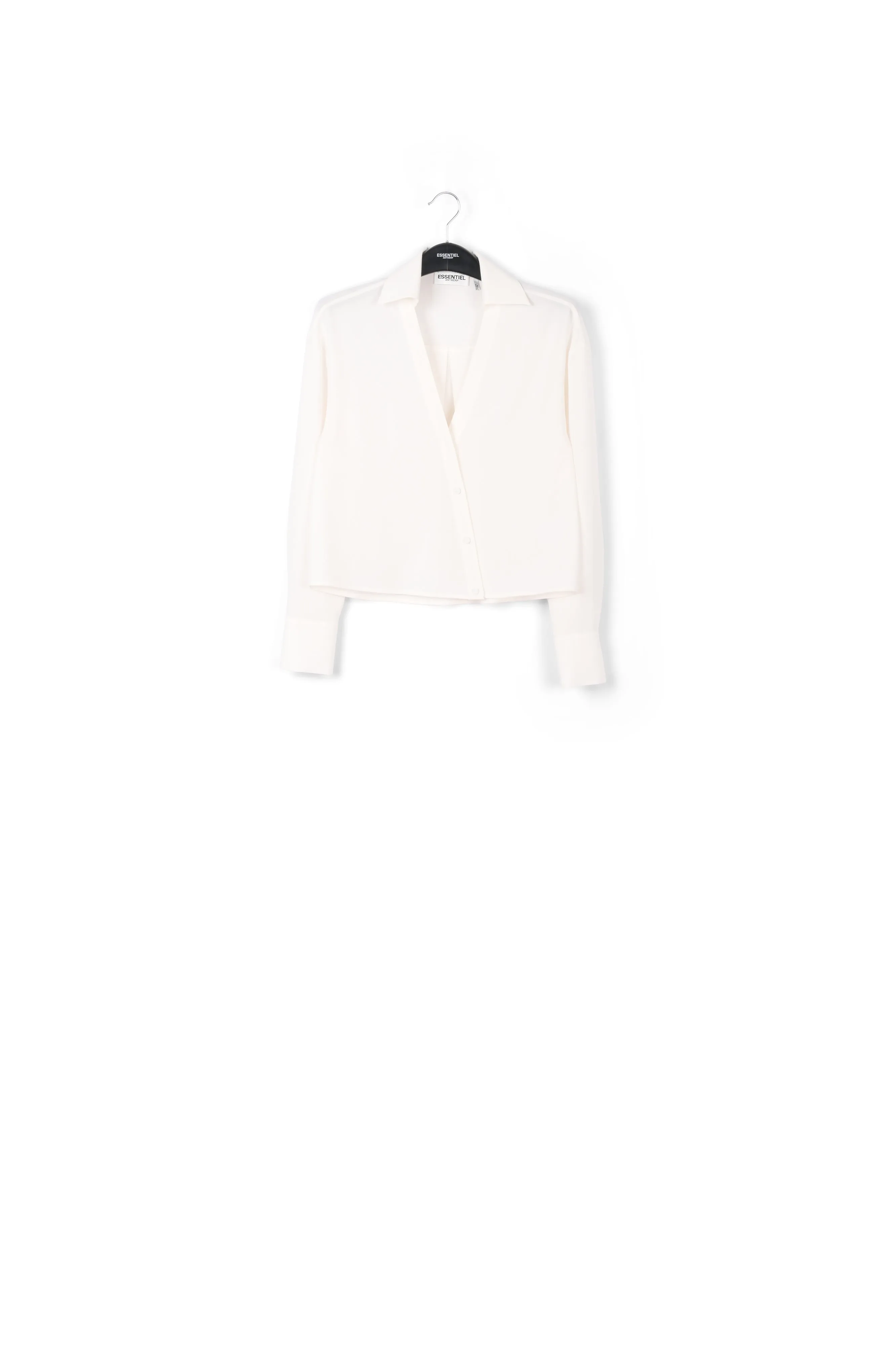 Off-white V-neck shirt