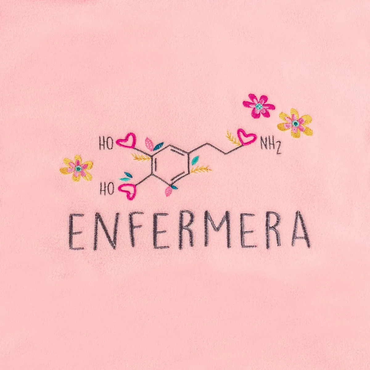 Personalised Custom Name Women Fleece Jacket Sweet Pink Design 5