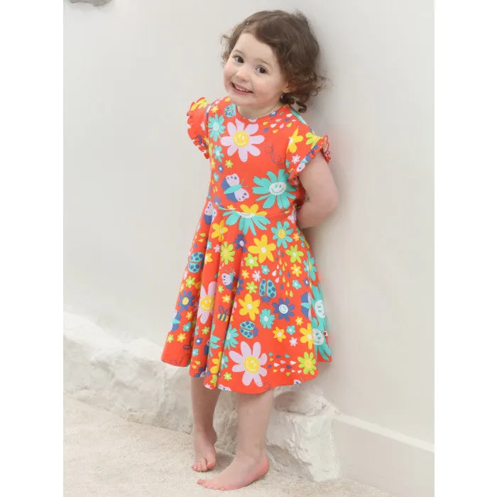 Piccalilly | Flower Power Skater Dress