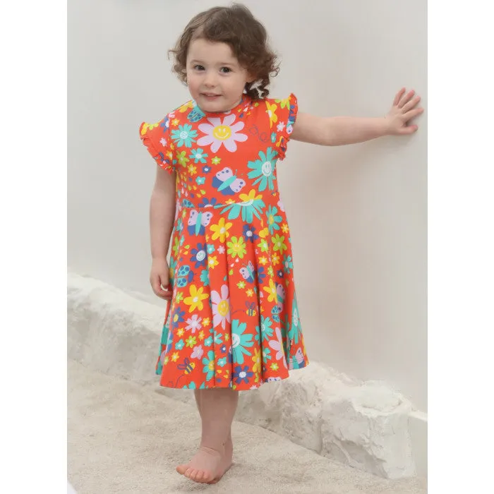 Piccalilly | Flower Power Skater Dress