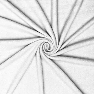 Plain Polar Fleece White 140cm