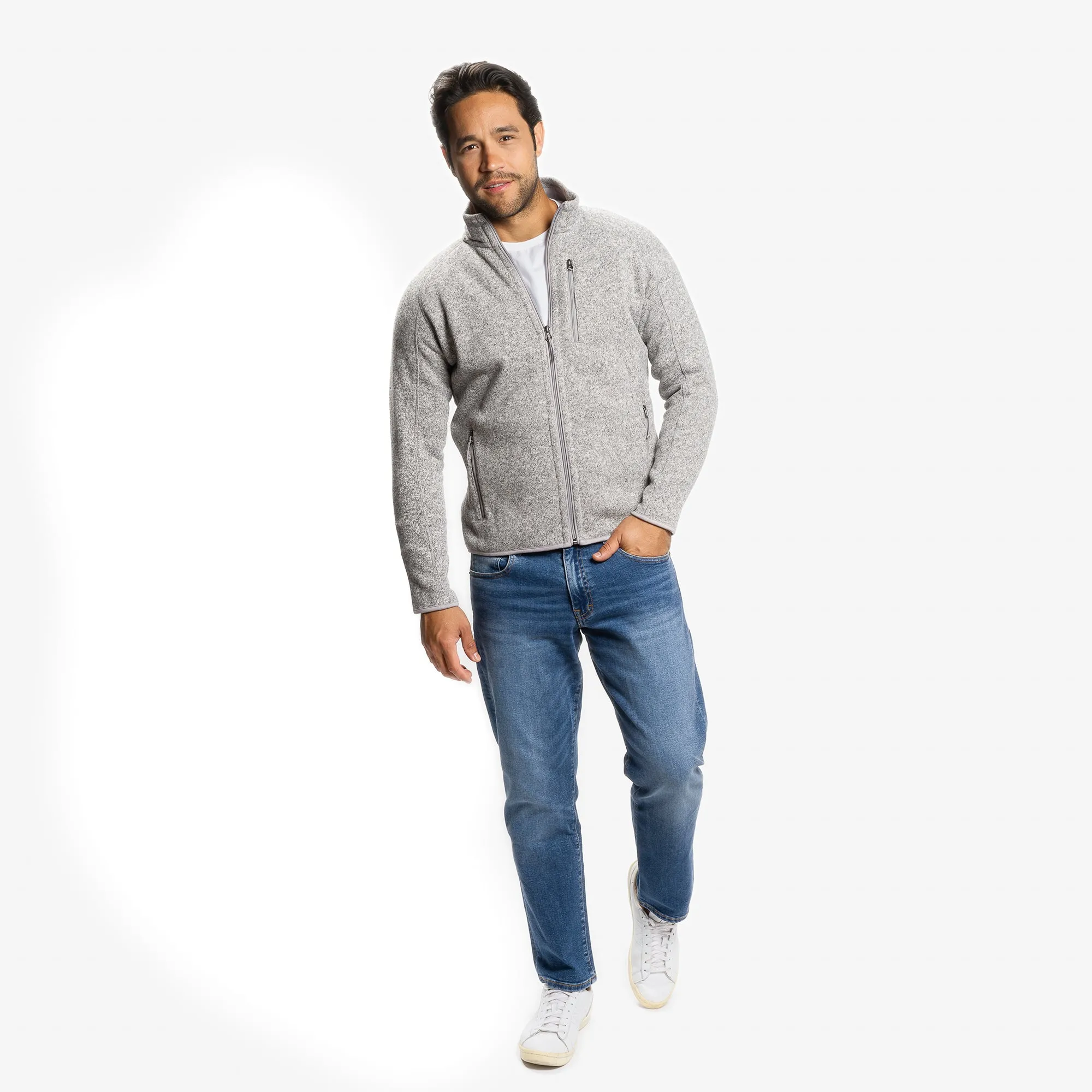 Polartec Fleece Jacket - Grey