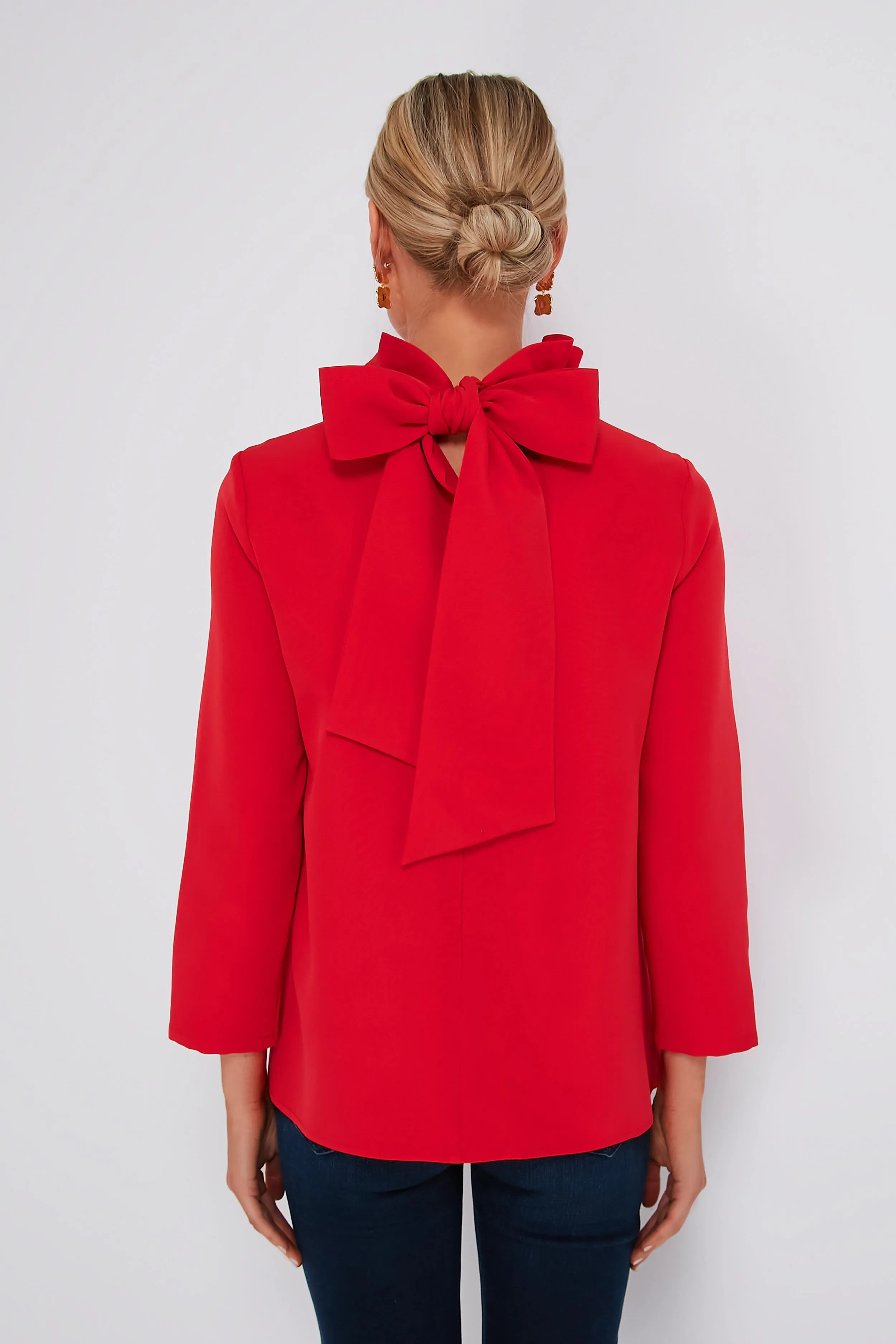 Poppy Red Faye Blouse