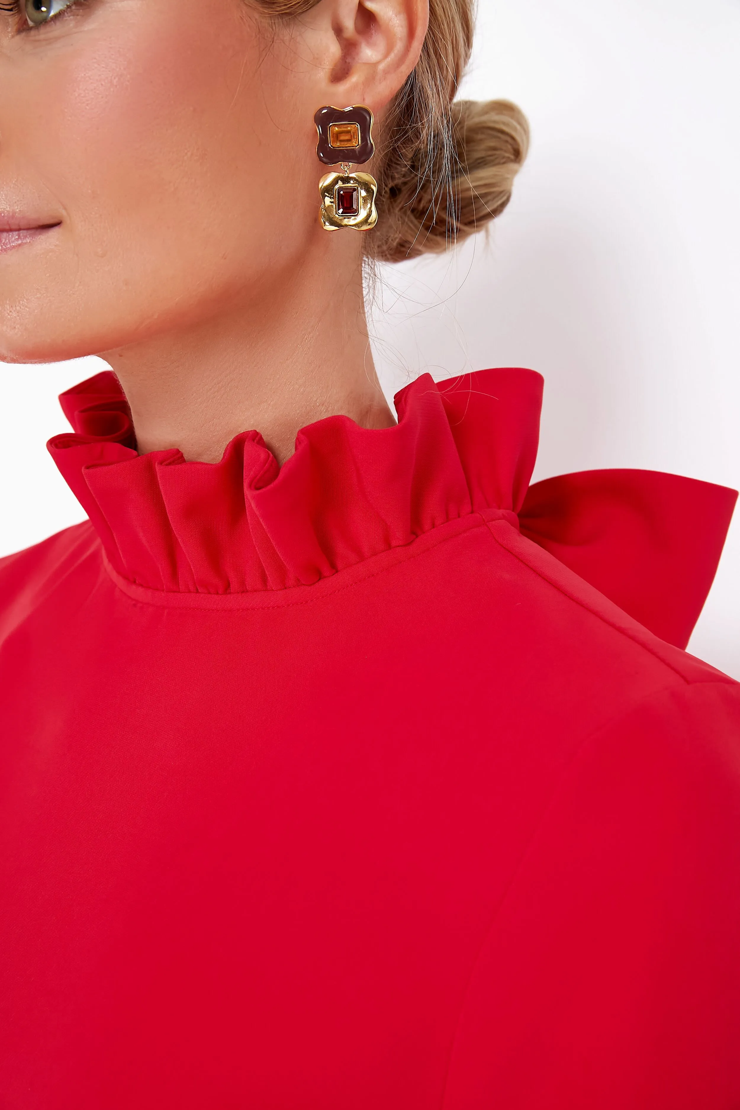 Poppy Red Faye Blouse