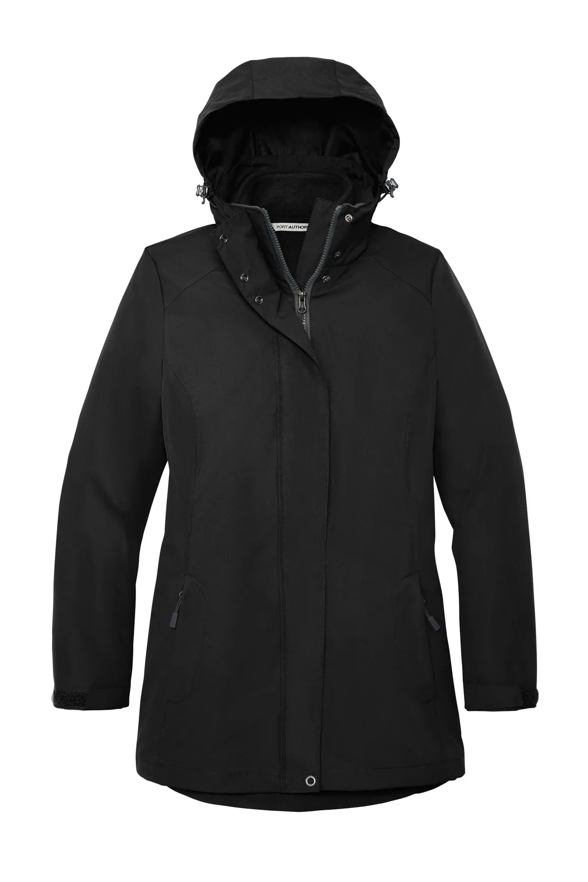 Port Authority Women's All-Weather 3-in-1 Jacket L123 Black