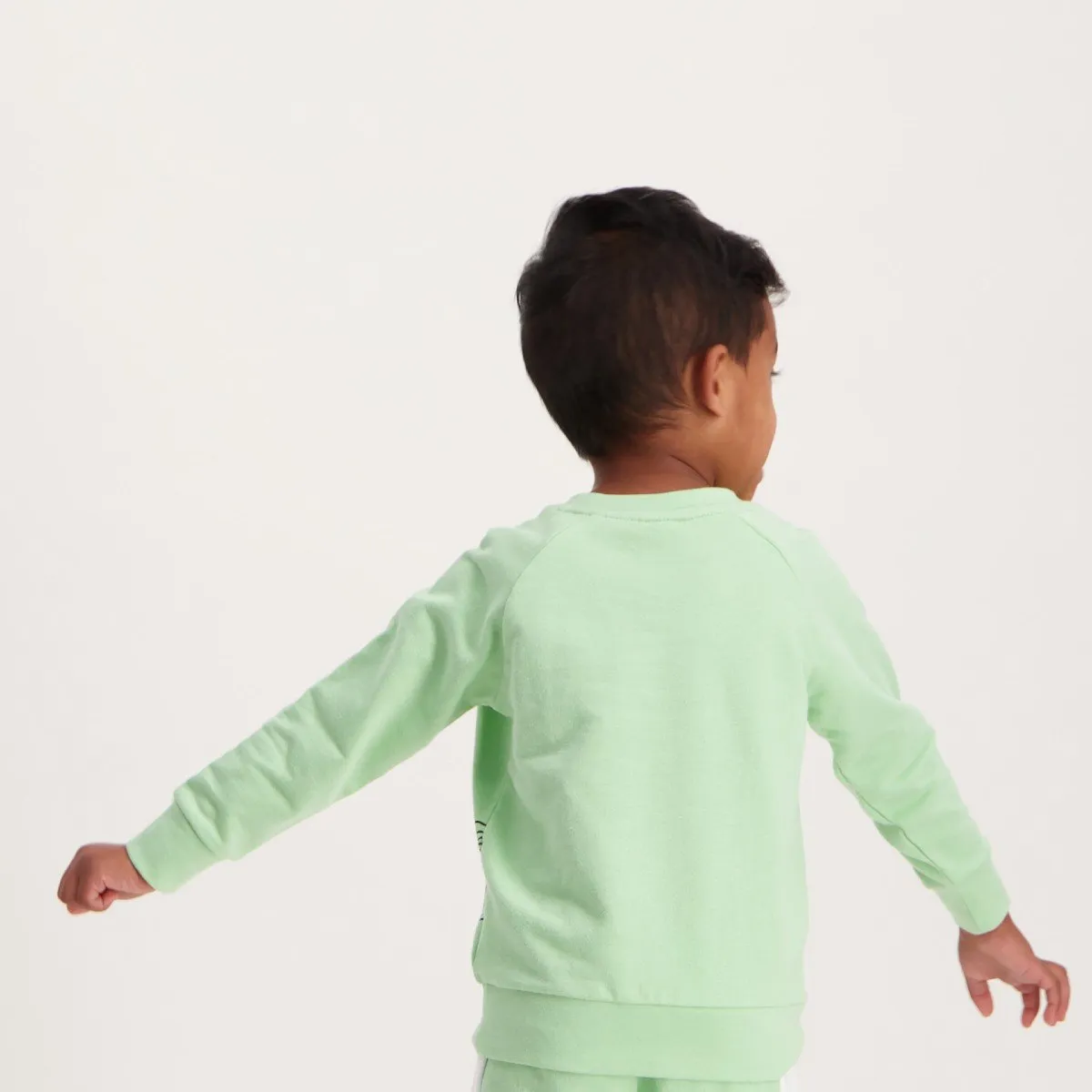 Pre-Boys Crew Neck Top - Green