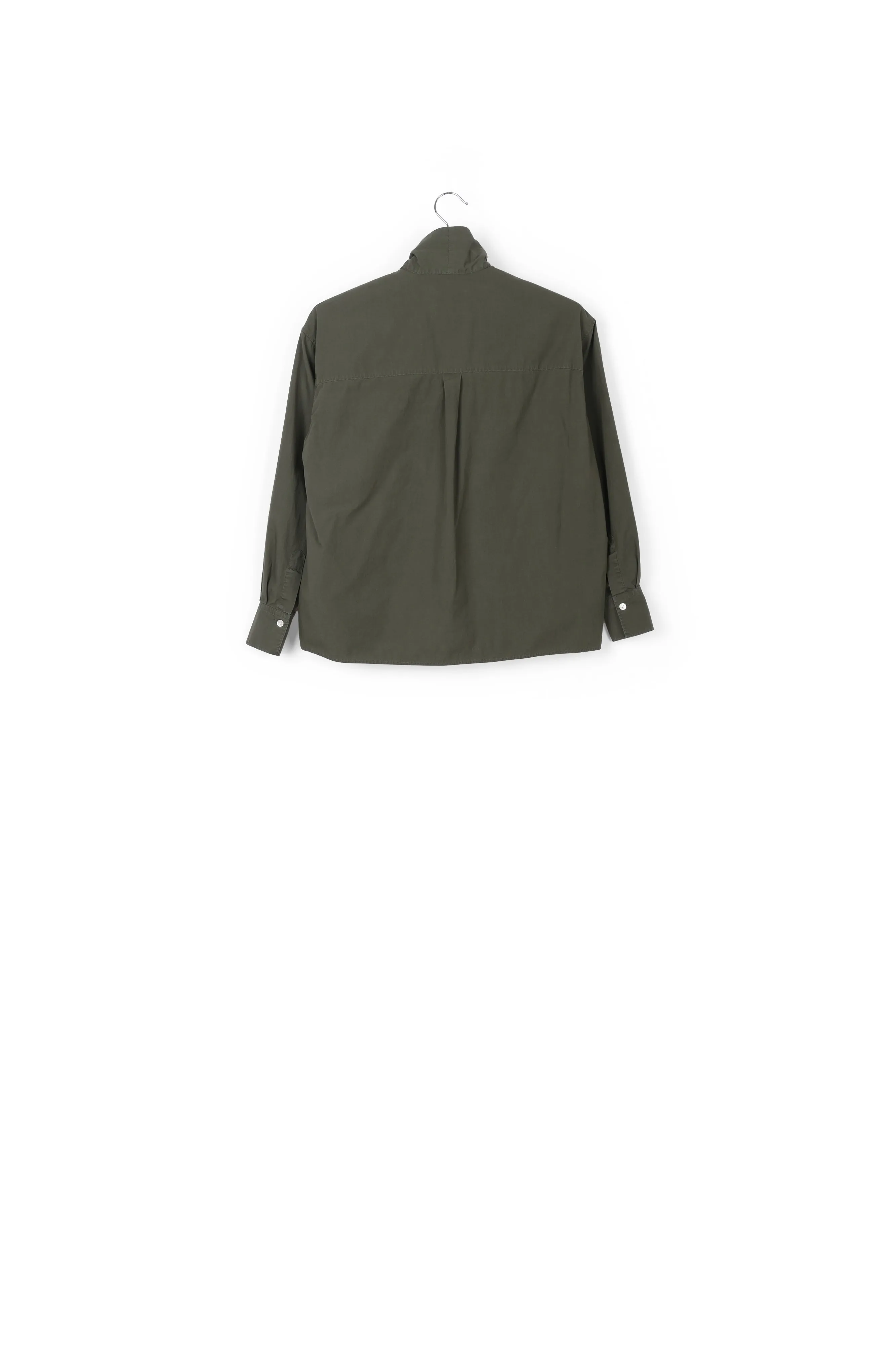Pussy bow collar shirt