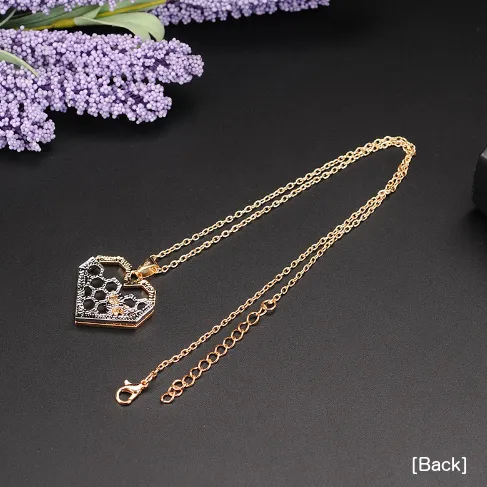 "Bee My Honey" -- The Honey Bee Necklace