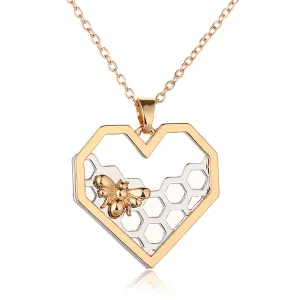 "Bee My Honey" -- The Honey Bee Necklace
