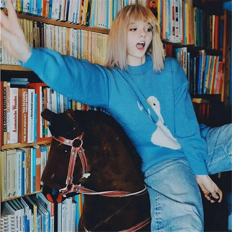 "DUCK" SWEATER N121502