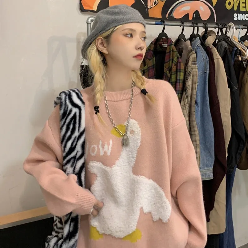 "DUCK" SWEATER N121502