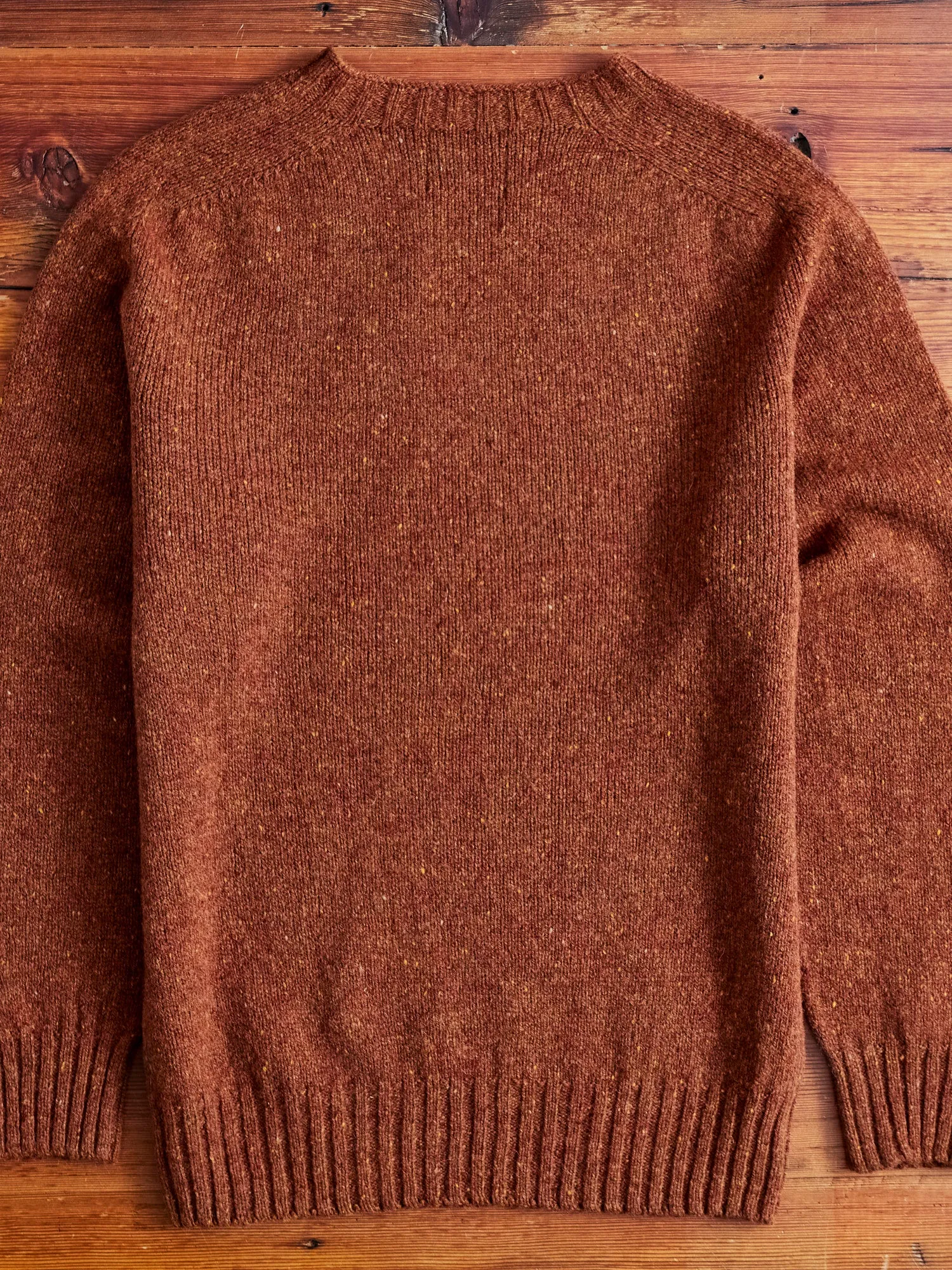 "Terry" Wool Sweater in Rustic