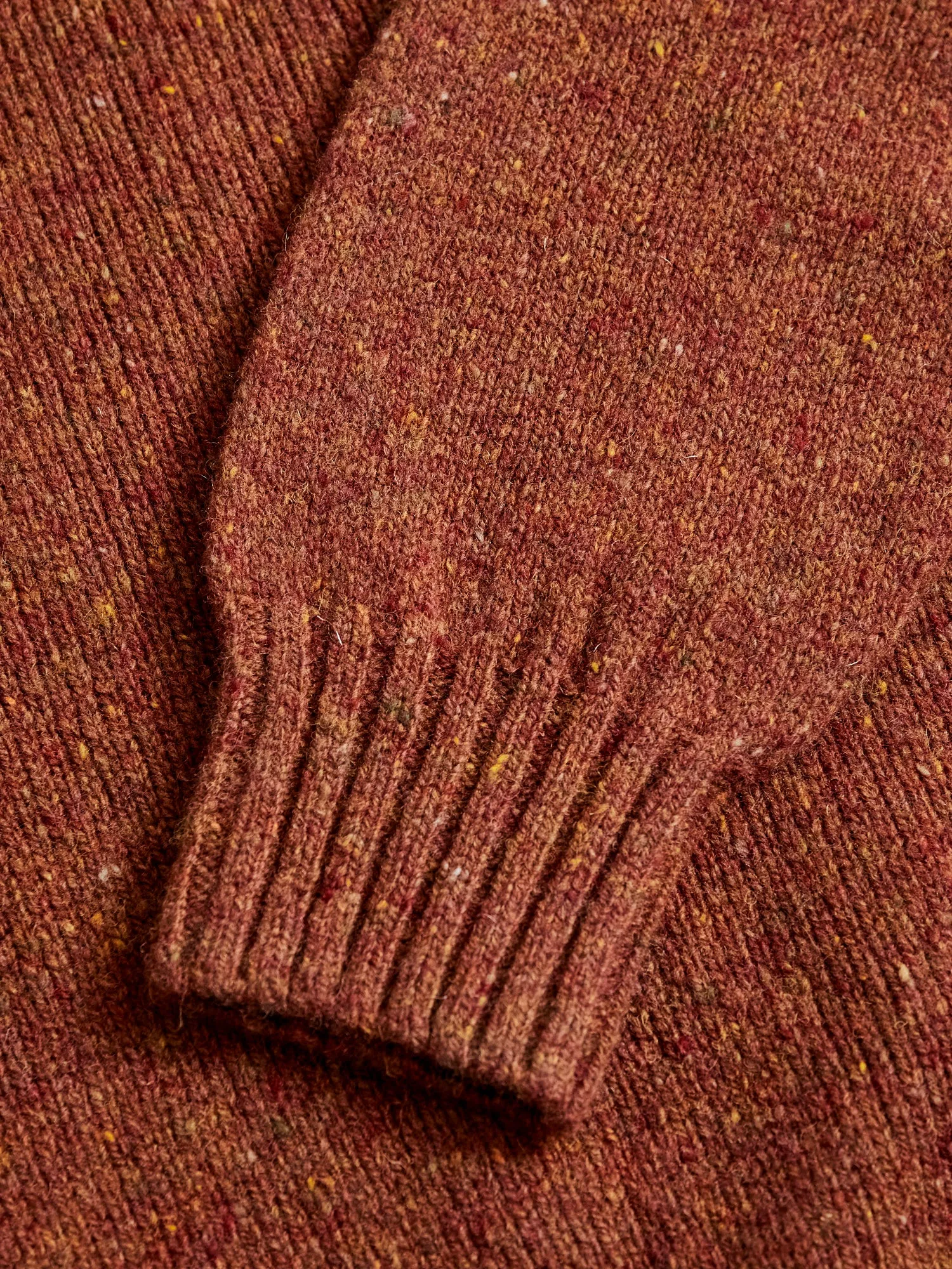 "Terry" Wool Sweater in Rustic