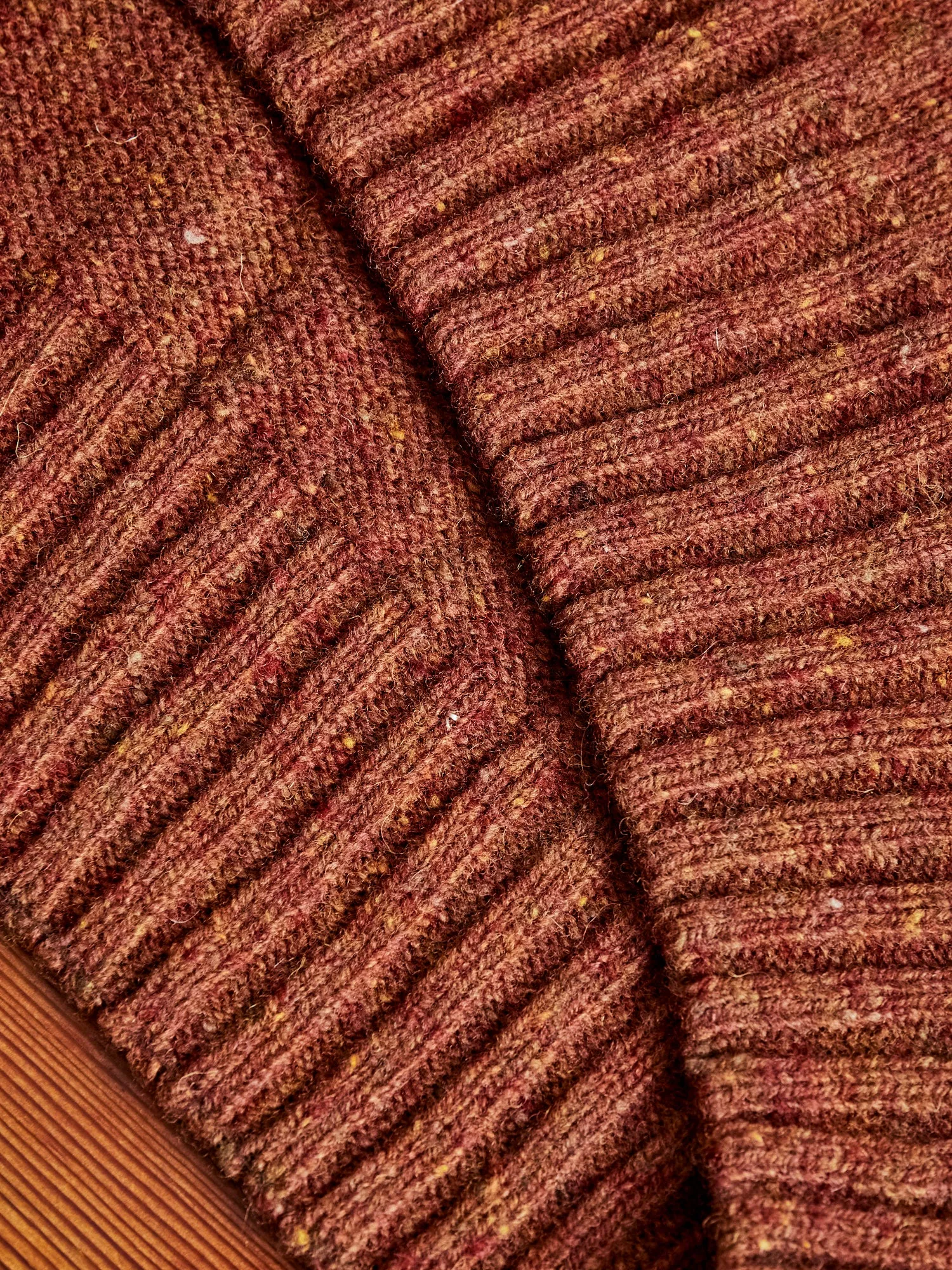 "Terry" Wool Sweater in Rustic