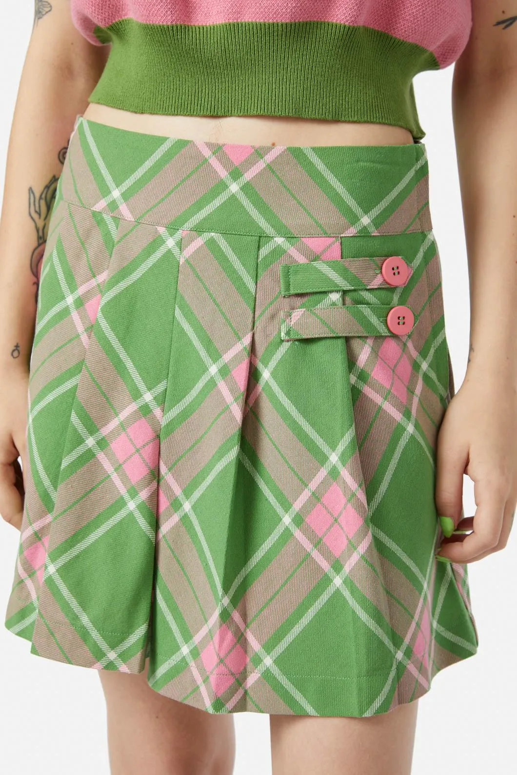 Ranch Tartan Skort