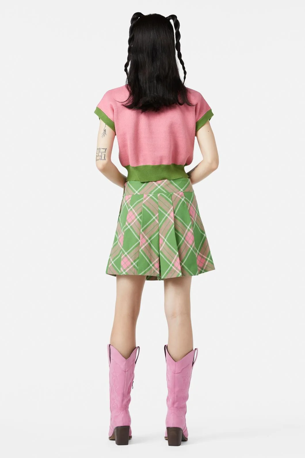 Ranch Tartan Skort