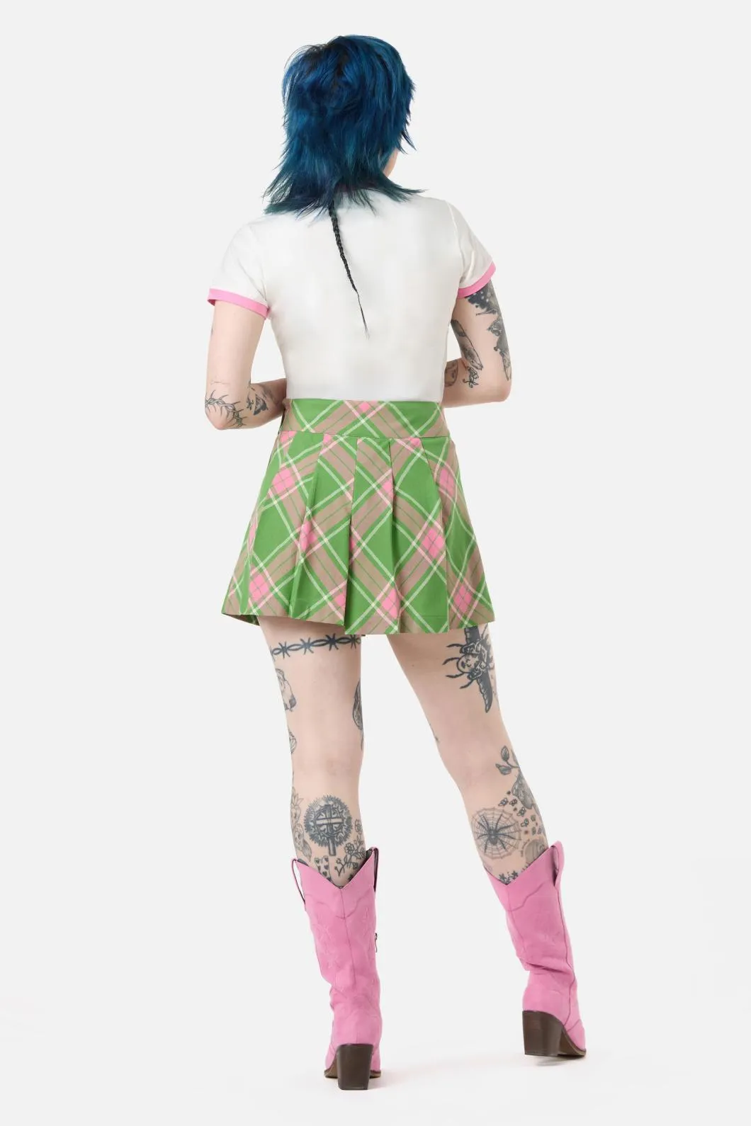 Ranch Tartan Skort